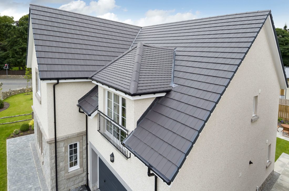 New tiled roof by Tammat Group