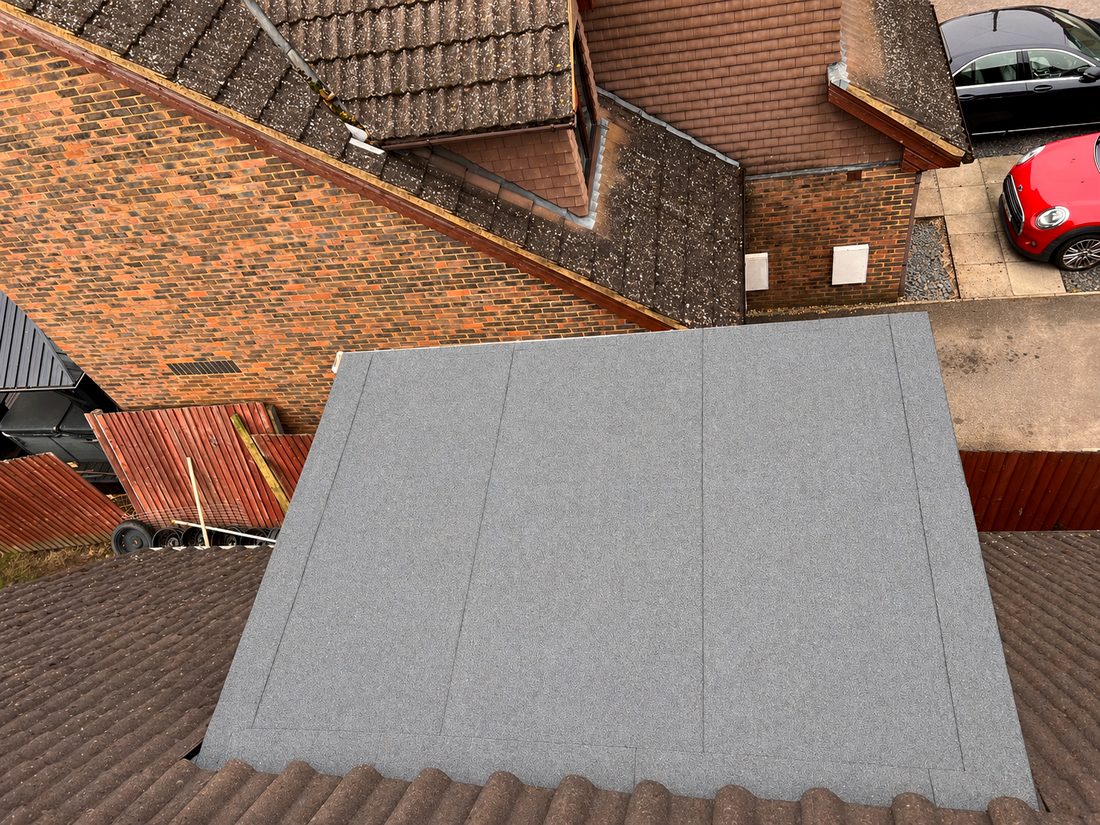 Felt flat roof re-cover by Tammat Group